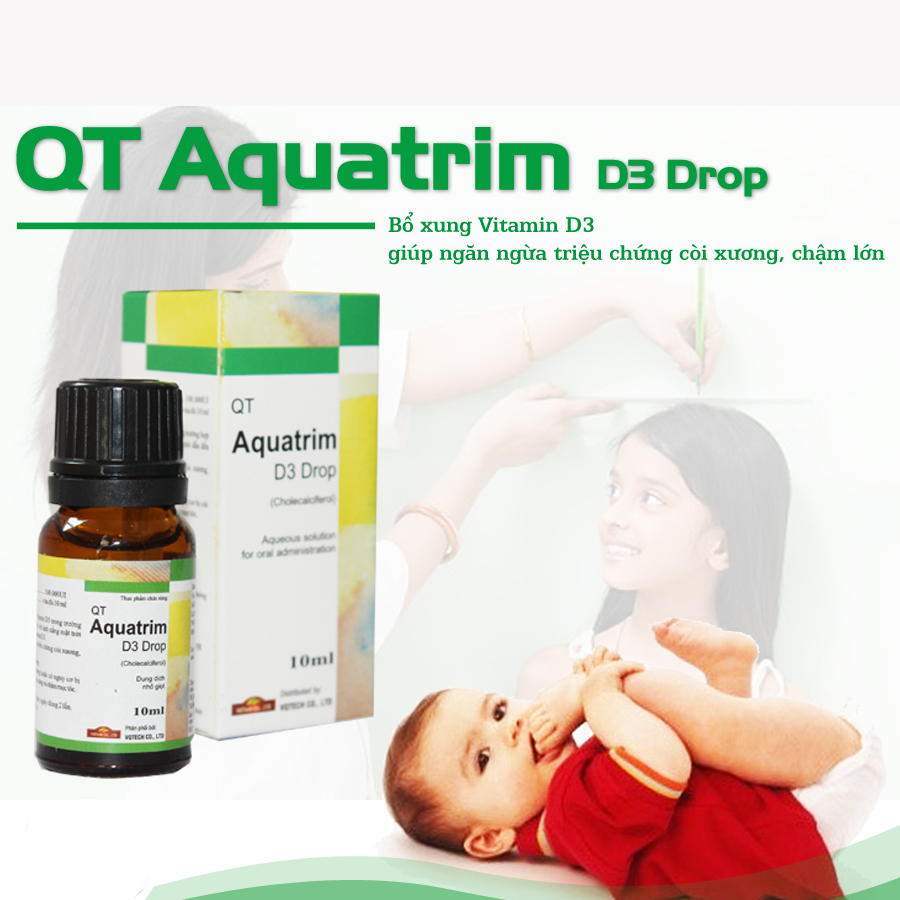 Aquatrim D3 – Bổ sung vitamin D3